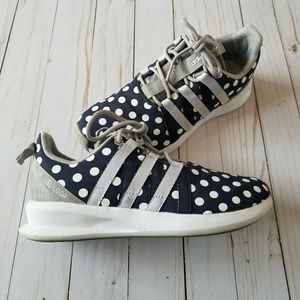 Adidas polka dot shoes size 7 sneakers